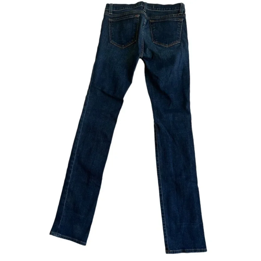 J Brand Low Rise Dark Rinse Skinny 98% cotton Jeans SZ 26